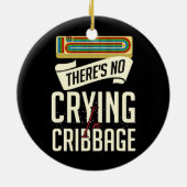 Kaart spelregels Wieg Belabberraad afspelen Keramisch Ornament (Achterkant)