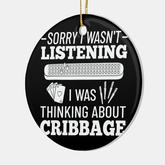 Kaart spelregels Wieg Belabberraad afspelen Keramisch Ornament (Links)