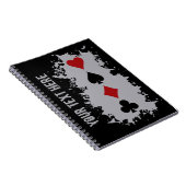 Kaart Splash aangepast notitieboek (Rechterzijde)