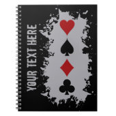 Kaart Splash aangepast notitieboek (Voorkant)