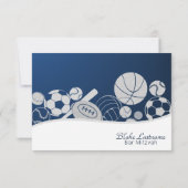 Kaart Sportcombo Response met keuzevrijheid voor i (Achterkant)