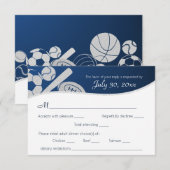 Kaart Sportcombo Response met keuzevrijheid voor i (Voorkant / Achterkant)