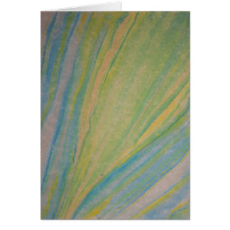Kaart: "Spring Flow" fijne kunstpastel