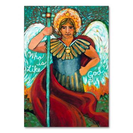 Kaart St. Michael Archangel Prayer (Voorkant)