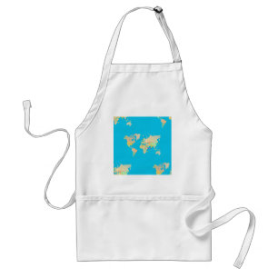 kaart standaard schort