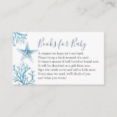Kaart Starfish Book for Baby Invitation Enclosure (Voorkant)