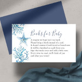 Kaart Starfish Book for Baby Invitation Enclosure