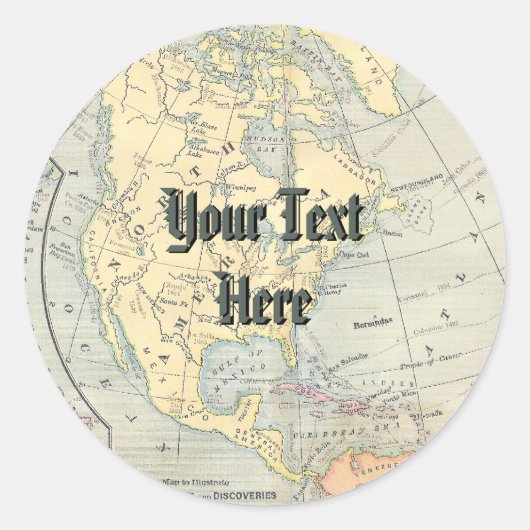  kaart Stickers (Voorkant)