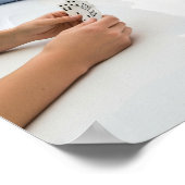 Kaart stijl dominostenen poster (Hoek)