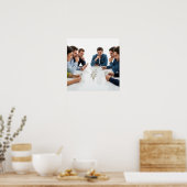 Kaart stijl dominostenen poster (Keuken)