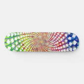 Kaart Suits Spiral: Psychedelic Edition: Skateboar Skateboard (Horizontaal)