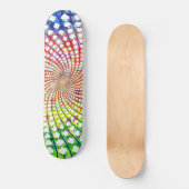 Kaart Suits Spiral: Psychedelic Edition: Skateboar Skateboard (Voorkant)
