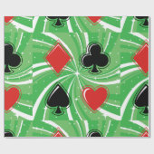 Kaart Suits Wrapping Paper Cadeaupapier (Vlak)