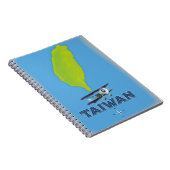 kaart Taiwan Notitieboek (Rechterzijde)