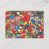 Kaart tattoo-ontvangstbehuizing invoegen (Achterkant)