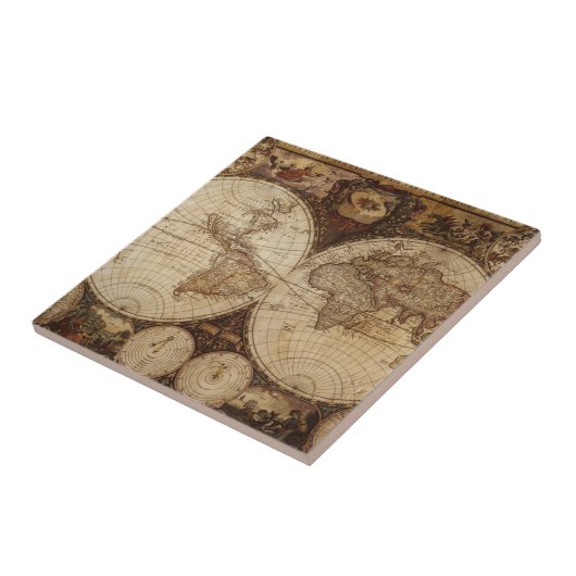  kaart tegeltje (Zijkant)