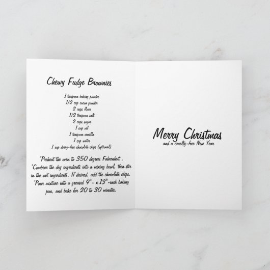 Kaart tegen dierenmishandeling (Binnen)