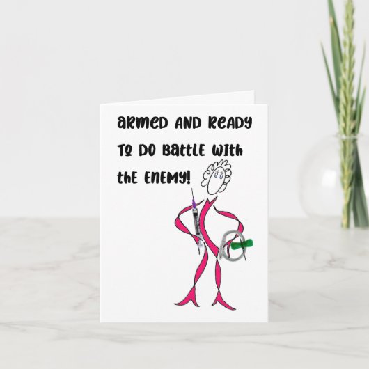 KAART TEGEN KANKER (Voorkant)