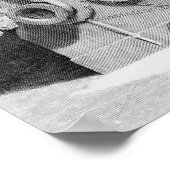 Kaart, tekening en roving poster (Hoek)