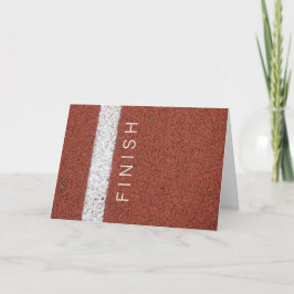 Kaart ter aanmoediging na voltooiing van chemother