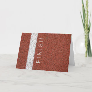 Kaart ter aanmoediging na voltooiing van chemother