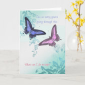 Kaart ter aanmoediging van kankerpatiënten (Gele Bloem)