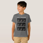  kaart "The many Moods of Batman" T-shirt (Voorkant volledig)