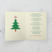 Kaart tijdens de kerstperiode (Binnen)