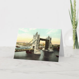 Kaart, Tower Bridge, Londen Kaart