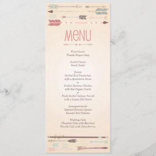 Kaart trale pijlen menu