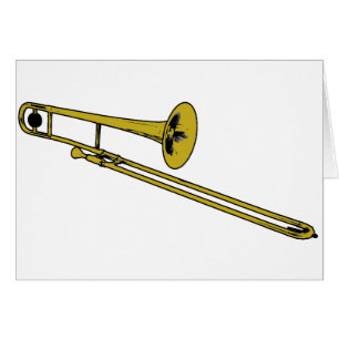 Kaart trombone Gear Note (landschap)