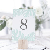 Kaart Tropics Table Number