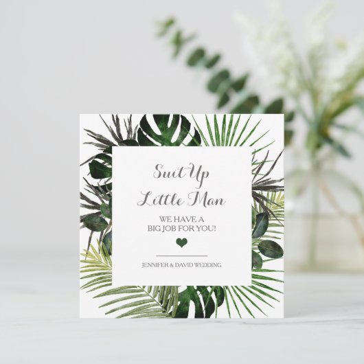 Kaart Tropische weduwendrager (Staand voorkant)