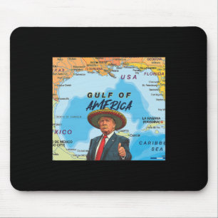Kaart Trump Amerika's Golf Mexico President Trump  Muismat