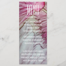 Kaart Turquoise en Lavender in het menu Weddenscha