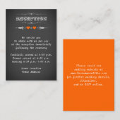 Kaart Typografie Chalkboard LOOK Enclosure (Voorkant / Achterkant)