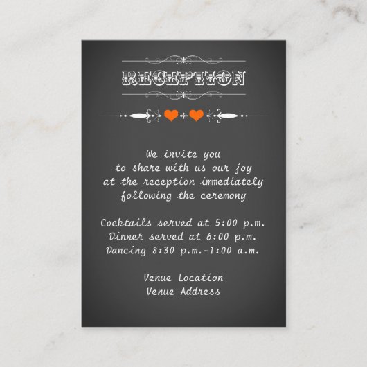 Kaart Typografie Chalkboard LOOK Enclosure (Voorkant)