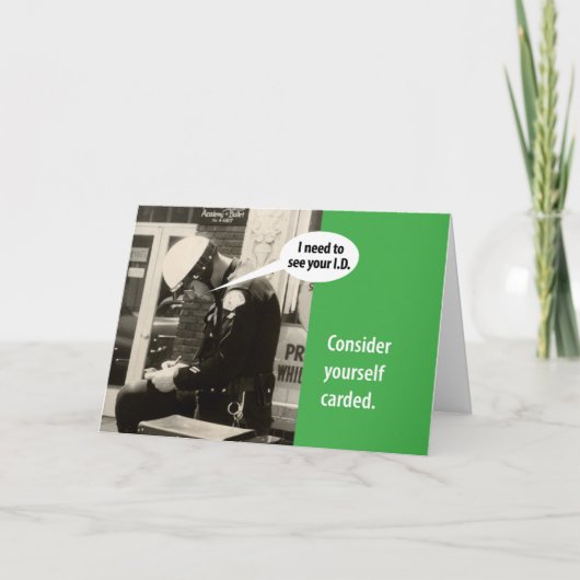 Kaart uit 1950 voor haar (Voorkant)