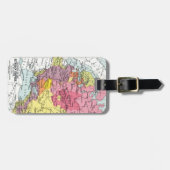 KAART: UITBREIDING VAN RUSLAND BAGAGELABEL (Voorkant horizontaal)