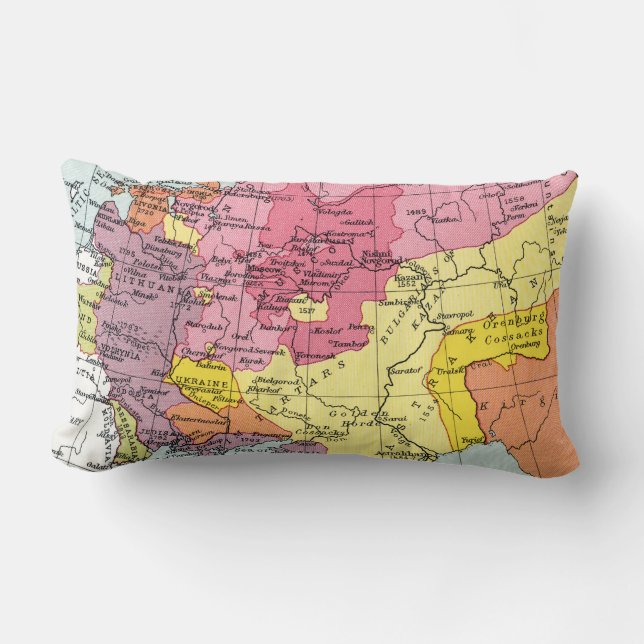 KAART: UITBREIDING VAN RUSLAND KUSSEN (Voorkant)