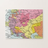 KAART: UITBREIDING VAN RUSLAND LEGPUZZEL (Horizontaal)