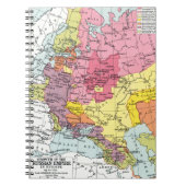 KAART: UITBREIDING VAN RUSLAND NOTITIEBOEK (Voorkant)