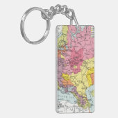 KAART: UITBREIDING VAN RUSLAND SLEUTELHANGER (Voorkant Links)