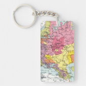 KAART: UITBREIDING VAN RUSLAND SLEUTELHANGER (Voorkant)