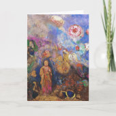 Kaart/Uitnodiging: Boeddha en de Bloem Kaart (Voorkant)