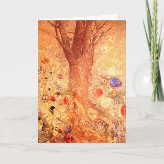 Kaart/Uitnodiging: Boeddha in zijn jeugd door Redo Kaart (Voorkant)