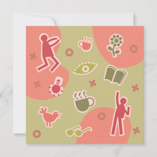  kaart uitnodiging koffie (Voorkant)