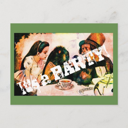 Kaart uitnodiging partij (Voorkant)