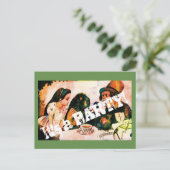 Kaart uitnodiging partij (Staand voorkant)