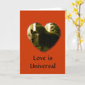 Kaart - Universal Love (Gele Bloem)